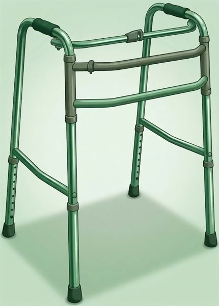 Andador fixo sem rodas